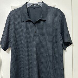 Breeze Men's Size XXL Polo Shirt Short Sleeve Dark Gray